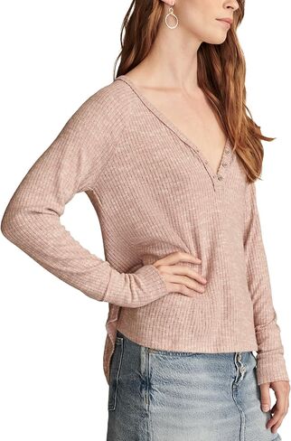 Lucky Brand Women's Cloud Henley in Saudi Arabia