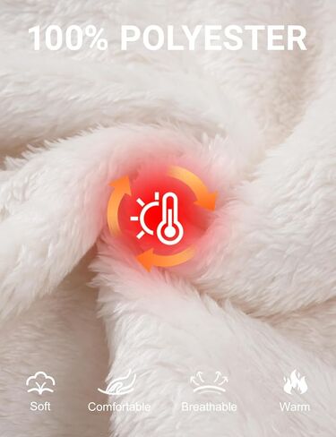 PEHMEA Winter Warm Fluffy Pajamas Sets for Women, Cozy Half Zip Pullover with Fleece Pjs Pants Thermal Sleepwear Loungewear in Saudi Arabia