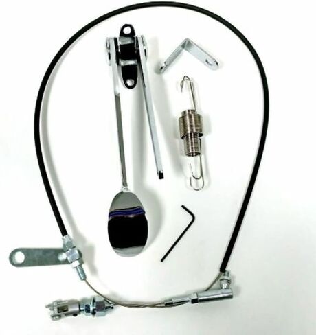 Spoon Throttle Pedal, 24" Black Cable, Return Spring, Kit in Saudi Arabia