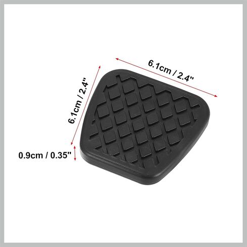 2pcs Brake Clutch Pedal Pad Cover for Honda Accord Civic 46545 SA5 000 Rubber Pad Manual Replacement Replacement Car Parts in Saudi Arabia