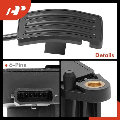 A-Premium Accelerator Pedal with Position Sensor Assembly Compatible with Nissan Sentra 2010 2011 2012 2.0L, Automatic CVT Transmission in Saudi Arabia