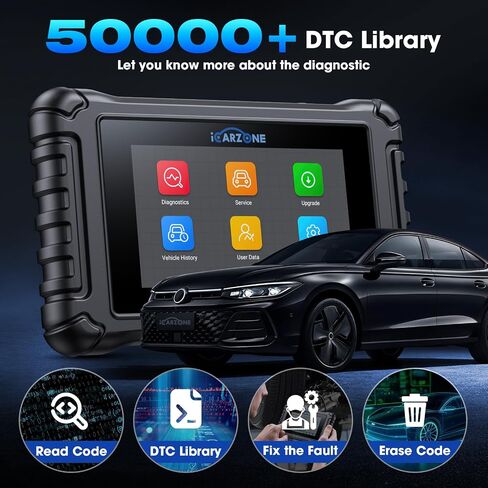 4 Systems OBD2 Scanner, UR600 ABS SRS Engine Transmission Car Code Reader with 49 Services Bidirectional Test of 4 Systems, Battery Test Live Data Diagnostic Scan Tools Lifetime Free Upgrade in Saudi Arabia