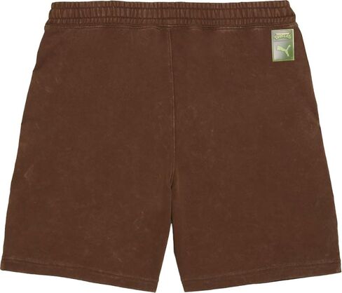 PUMA Mens TMNT Relaxed 7 Inch Shorts Casual Bottoms Casual - Black in Saudi Arabia