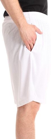 At The Buzzer Men’s Active Athletic Mesh Basketball Shorts for Men with Pockets in Kuwait