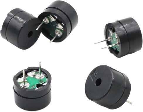 10PCS HC12085 16Ω 42Ω Electromagnetic Buzzer 12085 Passive Buzzer Split Speaker 12 * 8.5MM 12X8.5MM 16ohms 42ohms AC 1.5V 3V 5V(10pcs HC12085 16ohms) in Saudi Arabia