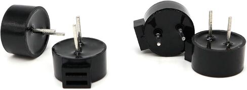 10pcs/lot TMB9650 Buzzer 3V 5V Active Buzzer 2700Hz Magnetic Long Continous Beep Tone 9650 9.6 * 5MM 5MM Pitch(10pcs TMB9650-3V) in Saudi Arabia