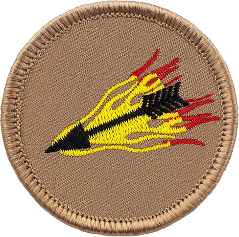 رقعة Flaming Arrow Patrol - رقعة مطرزة دائرية بقطر 2 بوصة (خياطة) in Saudi Arabia