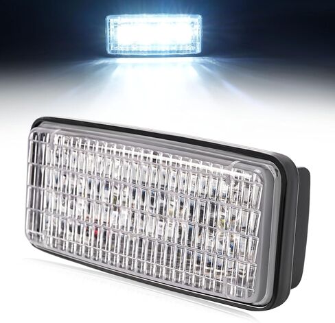 مصباح الأنف HECASA LED متوافق مع John Deere 4050 4250 4450 4055 4255 4455 7210 7410 7510 7610 7710 7810 بديل للمصباح الأمامي RE161288 RE37450 RE306510 KR4000 in Saudi Arabia