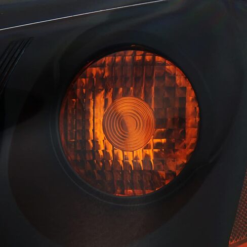 AKKON - For Pontiac G6 Amber Black Bezel OE Replacement Headlights Driver/Passenger Head Lamps Pair New in Saudi Arabia
