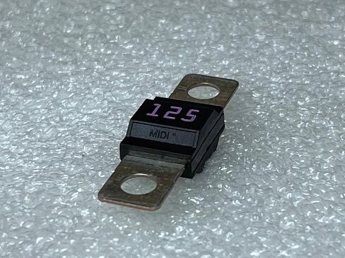 متوافق مع Littelfuse MIDI Bolt-Down Fuse 125A، 498 Series، 32VDC، Time Delay، 0498125.M - حزمة من 2 in Saudi Arabia