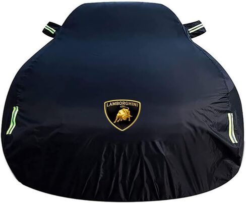 Full Car Covers for Lamborghini Urus SUV|Urus/Urus Pearl Capsule/Urus Graphite Capsule/ST-X SUV Waterproof Hail Dust Snow UV All Weather Protection Outdoor Exterior Accessories,Blackstyle in Saudi Arabia