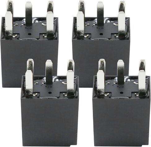 4Pcs 05269988AA SPDT Automotive Power Relay, 5-Pins 12VDC 10A Automotive Relay, Replaces 21911C 5604 9018 AA 5604 9018 AB in Saudi Arabia
