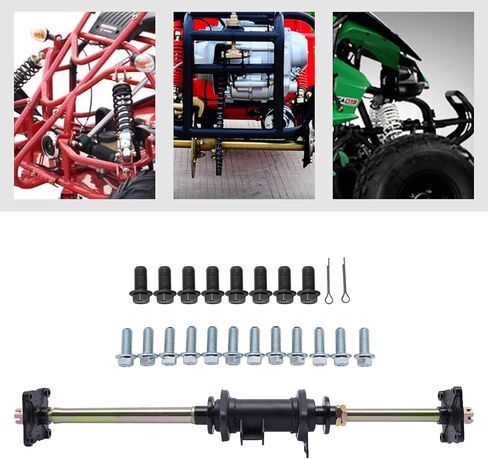 ATV Go Kart المحور الخلفي مجموعة تجميع كاملة 32 "110CC 150CC 200CC ATV دراجة رباعية الذهاب كارت الناقل محور المحور الخلفي استبدال مباشر in Kuwait