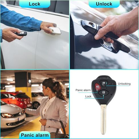 X AUTOHAUX GQ4-29T GQ429T Replacement Keyless Entry Remote Smart Key Fob for Toyota Venza 2009-2013 for Toyota Matrix 2008-2013 89070-0T030 89070-02250 H Chip 3 Buttons in Saudi Arabia