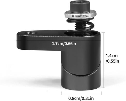 Metal Aluminum 20T Servo Horn for ARRMA 1/18 Granite GROM/1/18 Typhon GROM/ 1/14 Mini Mojave GROM RC Servo Arm Horns Parts (Black) in Kuwait