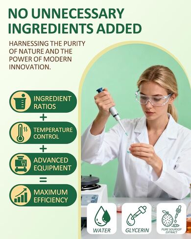 Soursop Liquid Drops 9 في 1 تركيبة صحية مع طحالب البحر والكركم والمورينجا وزيت الحبة السوداء | فيتامين C، B6، الزنك لدعم المناعة والطاقة | بدون إضافات، صديق للنباتيين in Saudi Arabia
