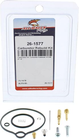 All Balls Racing 26-1577 Carburetor Kit, Complete Compatible with/Replacement For Kawasaki KFX 90 2007-2010 in Saudi Arabia