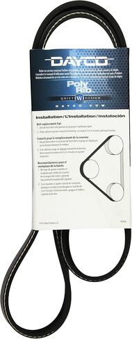 Dayco 5060458 Serpentine Belt , Black in Saudi Arabia