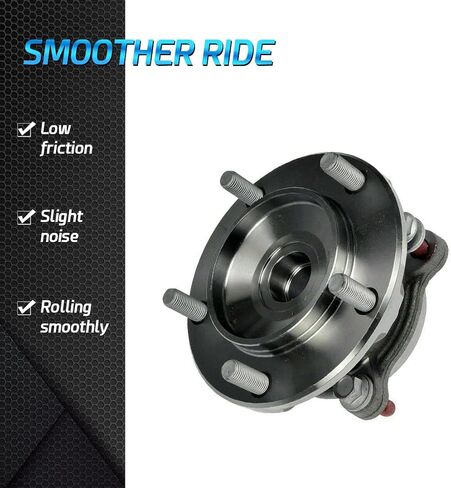 Bodeman - Pair of 2 Front Wheel Hub and Bearing Assembly for 2007-2018 Toyota Tundra 2WD/ for 2008-2018 Sequoia 2WD in Saudi Arabia