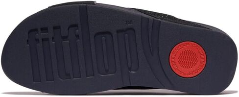 Fitflop Women's Lulu Glitterdust Cross Slides Sandal in Saudi Arabia