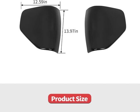 Jimen Fit for Ford F150 2009-2014, 2PCS Taillight Cover Tint Smoked Tail Light Bezel Trim in Saudi Arabia