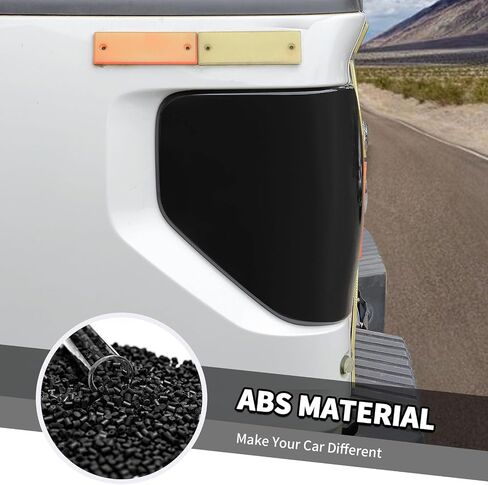 Jimen Fit for Ford F150 2009-2014, 2PCS Taillight Cover Tint Smoked Tail Light Bezel Trim in Saudi Arabia
