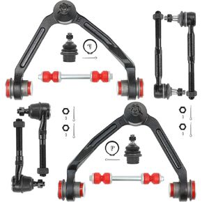 4WD Front End 10pc Suspension Kit for Ford F-150 1997-2003, F-250 1997-1999, Expedition 1997-2002, Lincoln Navigator 1998-2002, Upper Control Arms Lower Ball Joints Sway Bars Tie Rods - 10PC in Saudi Arabia