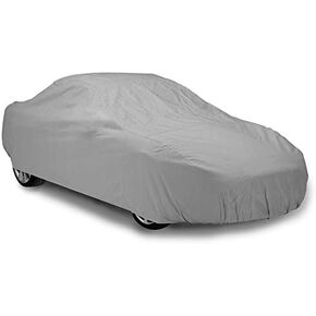 غطاء سيارة من 4 طبقات من القطن الناعم المرصع بالطلاء يحمي جميع الأحوال الجوية في الأماكن المغلقة والخارجية وواقي السيارات من نسيج مسامي مع طلاء مقاوم للماء وحماية من الغبار والشمس والمطر لسيارة سيدان بالحجم الكامل in Kuwait