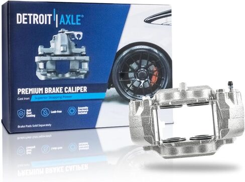 Detroit Axle - Front Right Brake Caliper for 2006-2010 Hummer H3 2009-2010 H3T Disc Brake Caliper 2007 2008 2009 Replacement Passenger Side in Saudi Arabia