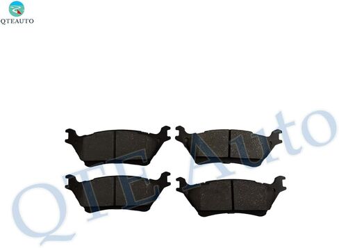 استبدال وسادات الفرامل الأمامية الخلفية الأوتوماتيكية PM لسيارة Ford F-150 2012-2018، مجموعة من 8 وسادات فرامل سيراميك in Saudi Arabia