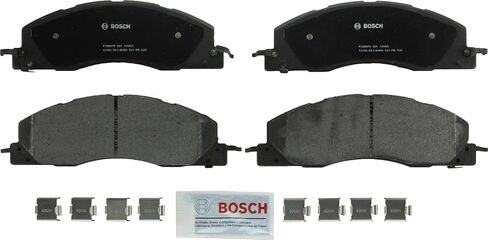 مجموعة وسادات فرامل قرصية شبه معدنية فاخرة من BOSCH BP1399 - متوافقة مع دودج رام 2500، رام 3500؛ رام 2500، 3500؛ أمام in Saudi Arabia