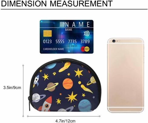 IBILIU Small Coin Purse Polka Dots Mini Wallet Coin Pouch Change Purse For Women Men in Kuwait