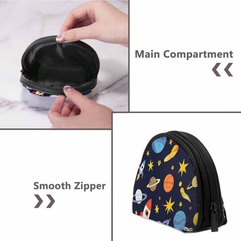 IBILIU Small Coin Purse Polka Dots Mini Wallet Coin Pouch Change Purse For Women Men in Kuwait