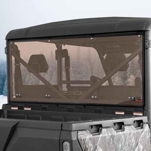 KEMIMOTO UV-Resistant Rear Window Compatible with CFMOTO UFORCE 1000/1000 XL, Scratch-Resistant Sun Protection&UV-Proof Rear Windshield Accessories (Not fit U10 Pro,600,800 XL) in Saudi Arabia