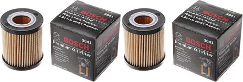 فلتر زيت ممتاز 3641 من BOSCH مع تقنية ترشيح FILTECH - متوافق مع سيارات Ford Escape وFusion وMazda CX-7 وTribute و3 و5 و6 وMercury Mariner وميلانو in Kuwait