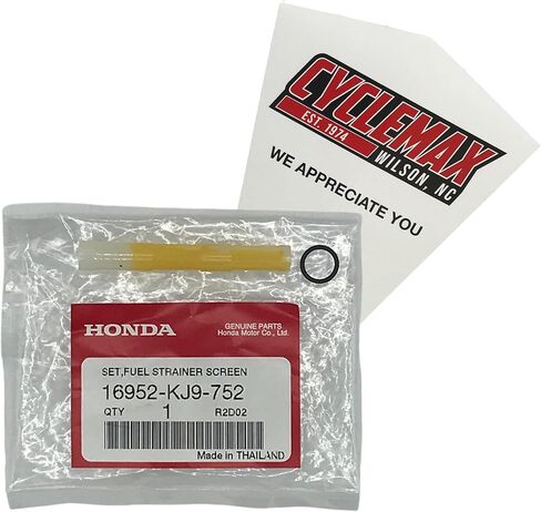 حزمة واحدة متوافقة مع مجموعة شاشات فلتر Honda Petcock 16952-KJ9-752 تحتوي على 16952-KJ9-752 وقمع in Saudi Arabia