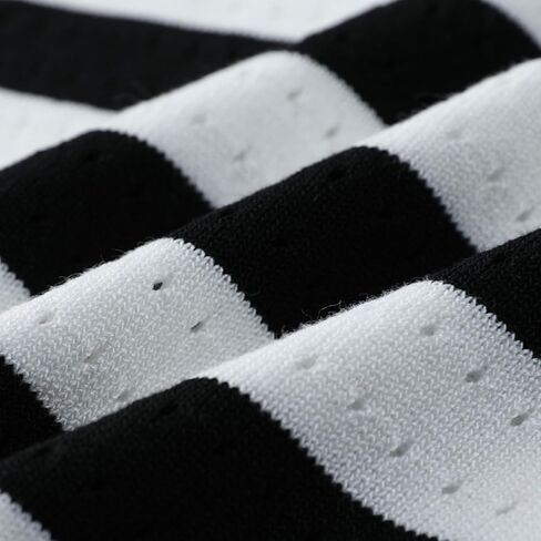 DERAX Women's 2 Piece Striped Sweatsuits Sets Long Sleeve Polo Sweater And Sweatpants Tracksuit Lounge Set Travel Outfits in Kuwait