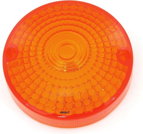 Turn Signal Lens - 33402-377-671 - Amber - Compatible with Honda CB400F CX500 CB550 CB750 GL1000 in Saudi Arabia
