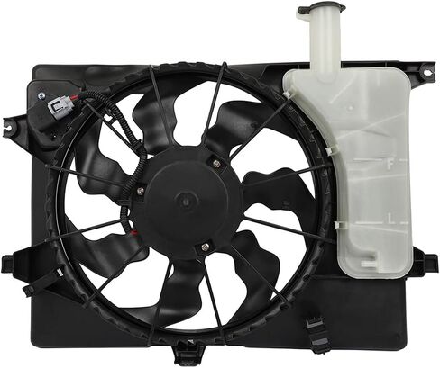 OCPTY Radiator Cooling Fan fit for 2011-2014 for Hyundai for Elantra / 2013 for Hyundai for Elantra Coupe / 2013-2015 for Hyundai for Elantra GT / 2014 for Kia for Forte,Replace 622580 Cooling Fan in Saudi Arabia