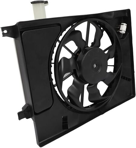 OCPTY Radiator Cooling Fan fit for 2011-2014 for Hyundai for Elantra / 2013 for Hyundai for Elantra Coupe / 2013-2015 for Hyundai for Elantra GT / 2014 for Kia for Forte,Replace 622580 Cooling Fan in Saudi Arabia