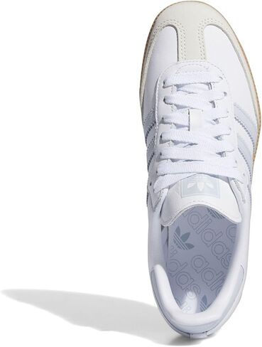 Adidas Samba OG Womens Sneaker (White Halo Blue Gum, 5.5, IE0877) in Saudi Arabia