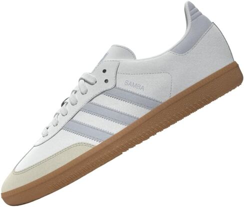 Adidas Samba OG Womens Sneaker (White Halo Blue Gum, 5.5, IE0877) in Saudi Arabia