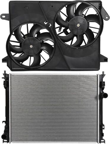 الرادياتير ومروحة التبريد 2005-2007 لكرايسلر 300 Base 2.7L 2005-2009 لكرايسلر 300 C 5.7L مروحة التبريد: 620039 621160 الرادياتير: 2766 in Kuwait