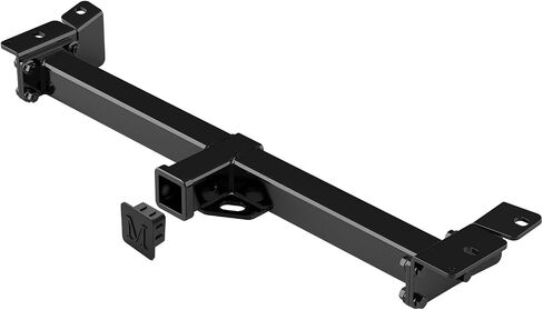 Trailer Hitch, 2 inch Towing Hitch Receiver with Class 3 Hitch Cover Compatible with Jeep Wrangler 1997-2006 in Saudi Arabia