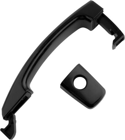 BOXI مقبض الباب الخارجي للسائق الأمامي أو جانب الراكب يناسب Chevy Aveo 2007-2011 / Captiva Sport 2012-2015 / for Saturn Vue 2008-2010 / أسود / 96468254 96468268 GM1310197 in Saudi Arabia