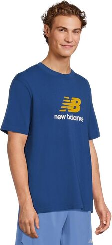 New Balance Men's Athletics Logo T-Shirt in Saudi Arabia
