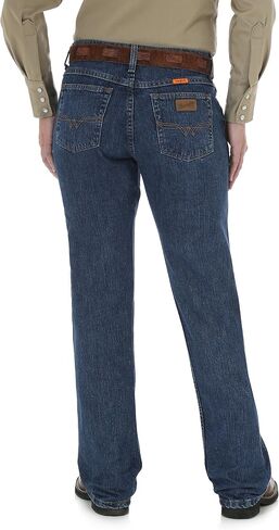 جينز نسائي من Wrangler Fr Western متوسط ​​الارتفاع ذو قصة طويلة in Kuwait