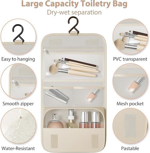8 Set Compression Packing Cubes Travel, Ultralight Expandable More Space Saving Packing Cubes for Travel Compression,Packing Compression Organizing Accessories for Women/Men (Beige) in Saudi Arabia