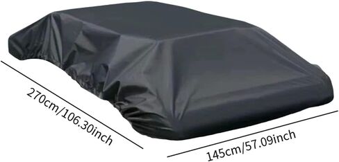 Car Roof Rack Cover Waterproof Rooftop Cargo Cover Easy to Install Sun Protection Dustproof Automobile Luggage Protector, 270cmx145cm in Saudi Arabia