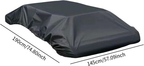 Car Roof Rack Cover Waterproof Rooftop Cargo Cover Easy to Install Sun Protection Dustproof Automobile Luggage Protector, 270cmx145cm in Saudi Arabia